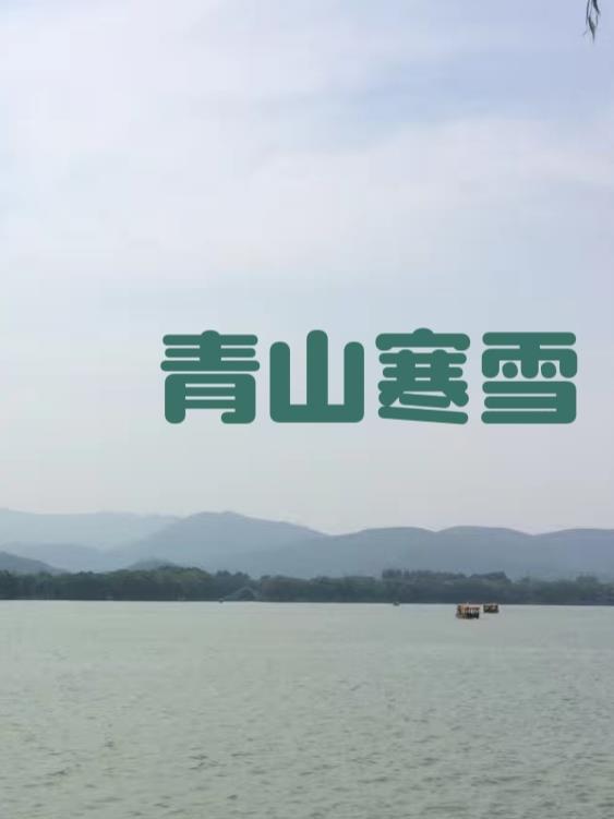 青竹寒山